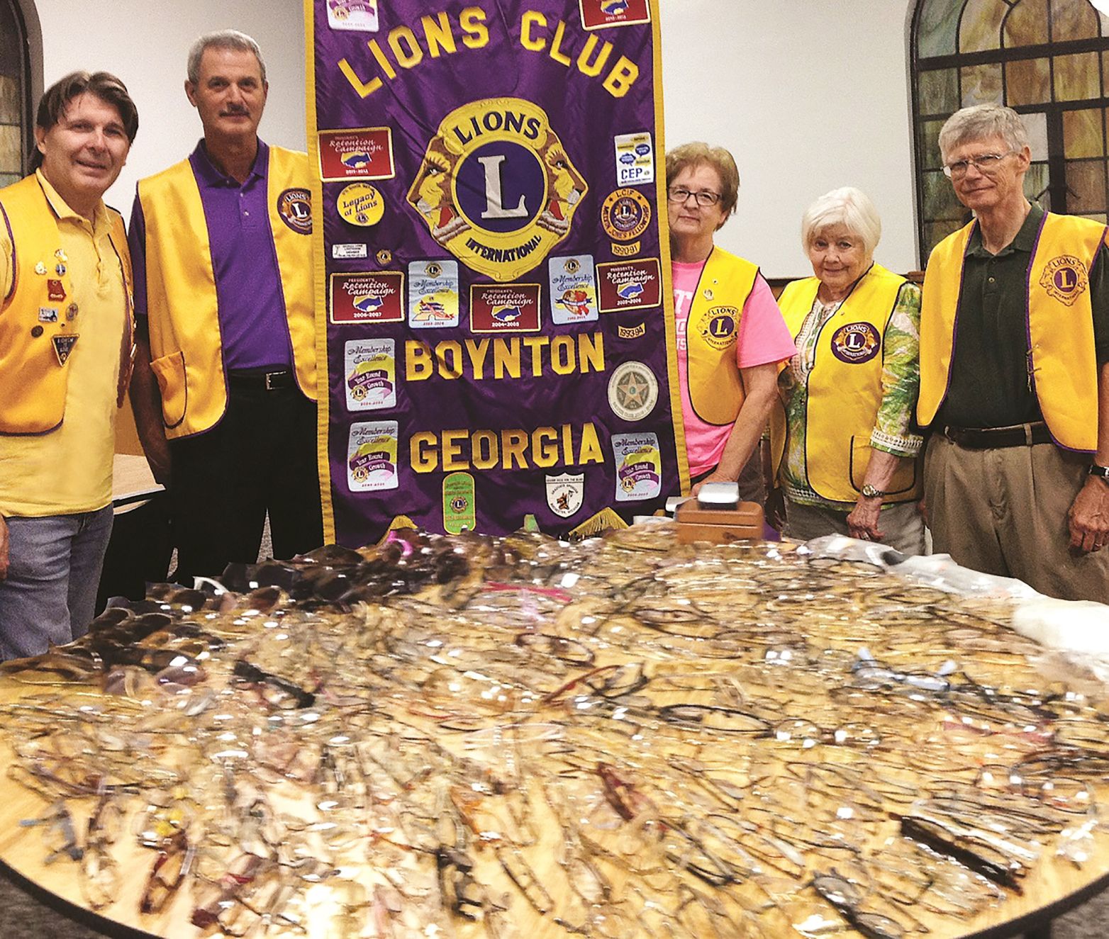 Boynton Lions Club of Ringgold recycles glasses for needy